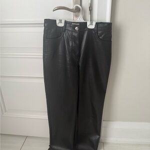 Aritzia Melina Leather Pants
